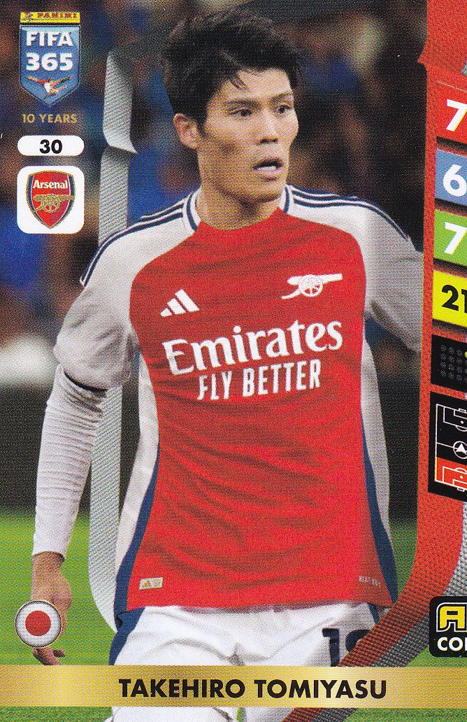 030. TAKEHIRO TOMIYASU - ARSENAL