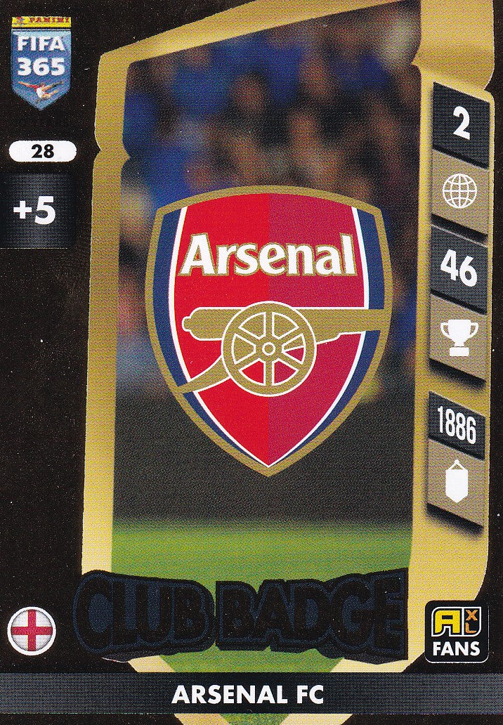 028. ARSENAL - CLUB BADGE
