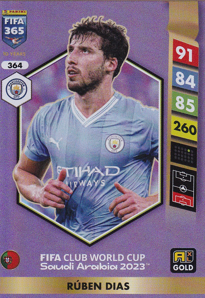 364. RUBEN DIAS - MANCHESTER CITY - FIFA CLUB WORLD CUP SAUDI ARABIA 2023