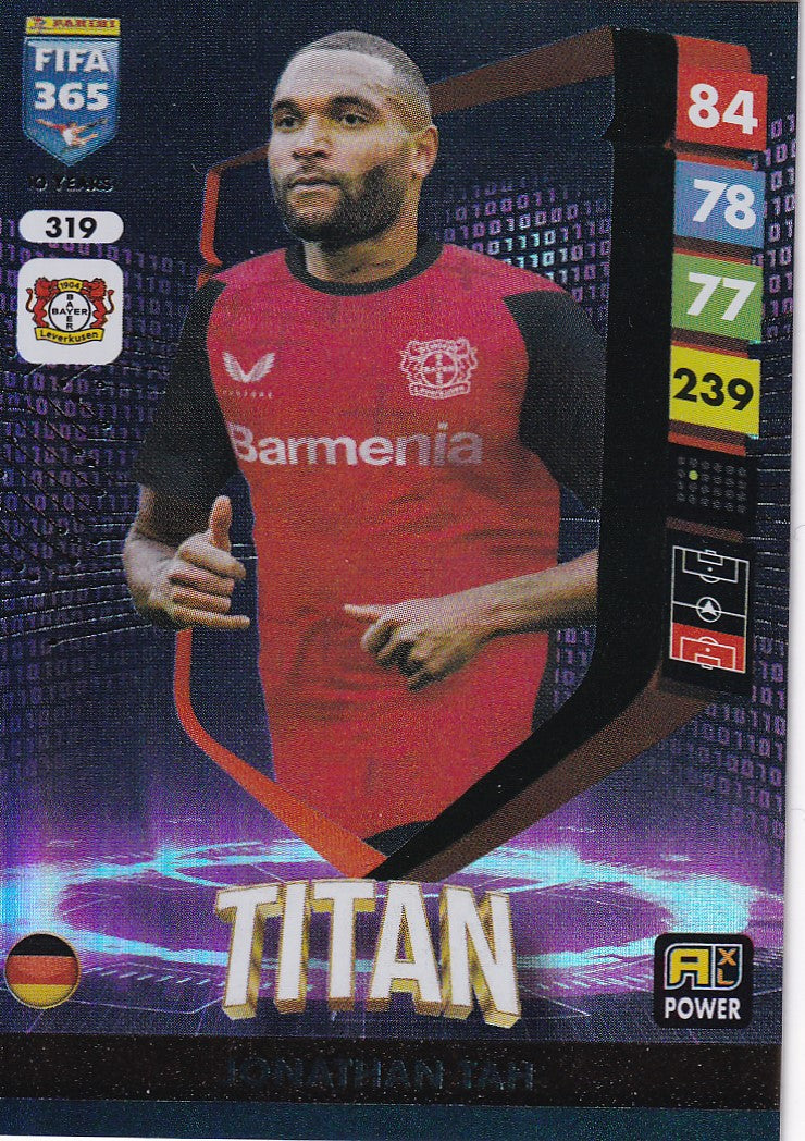 319. JONATHAN TAH - BAYER LEVERKUSEN - TITAN