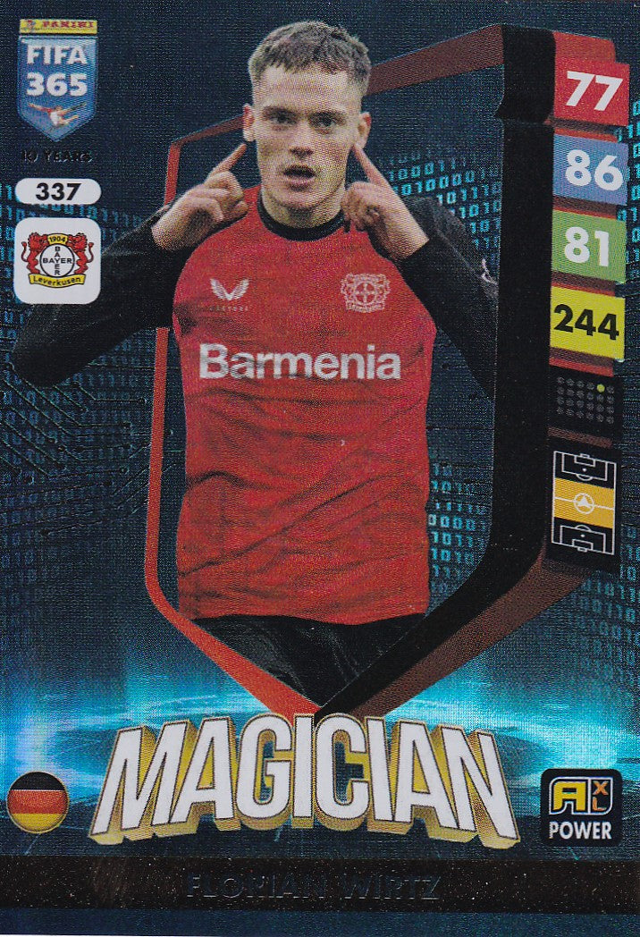 337. FLORIAN WIRTZ - BAYER LEVERKUSEN - MAGICIAN