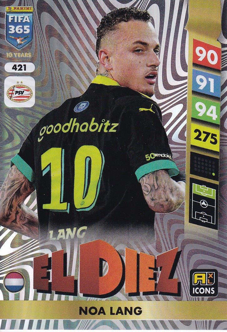 421. NOA LANG - PSV EINDHOVEN - EL DIEZ