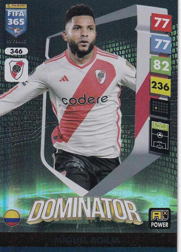 346. MIGUEL BORJA - RIVER PLATE - DOMINATOR