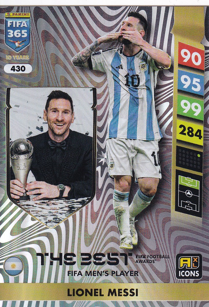 430. LIONEL MESSI - ARGENTINA - THE BEST