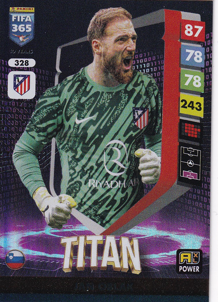 328. JAN OBLAK - ATLETICO MADRID - TITAN