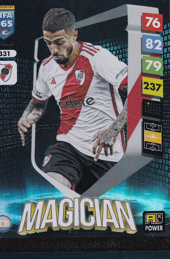 331. MANUEL LAVEZZI - RIVER PLATE - MAGICIAN