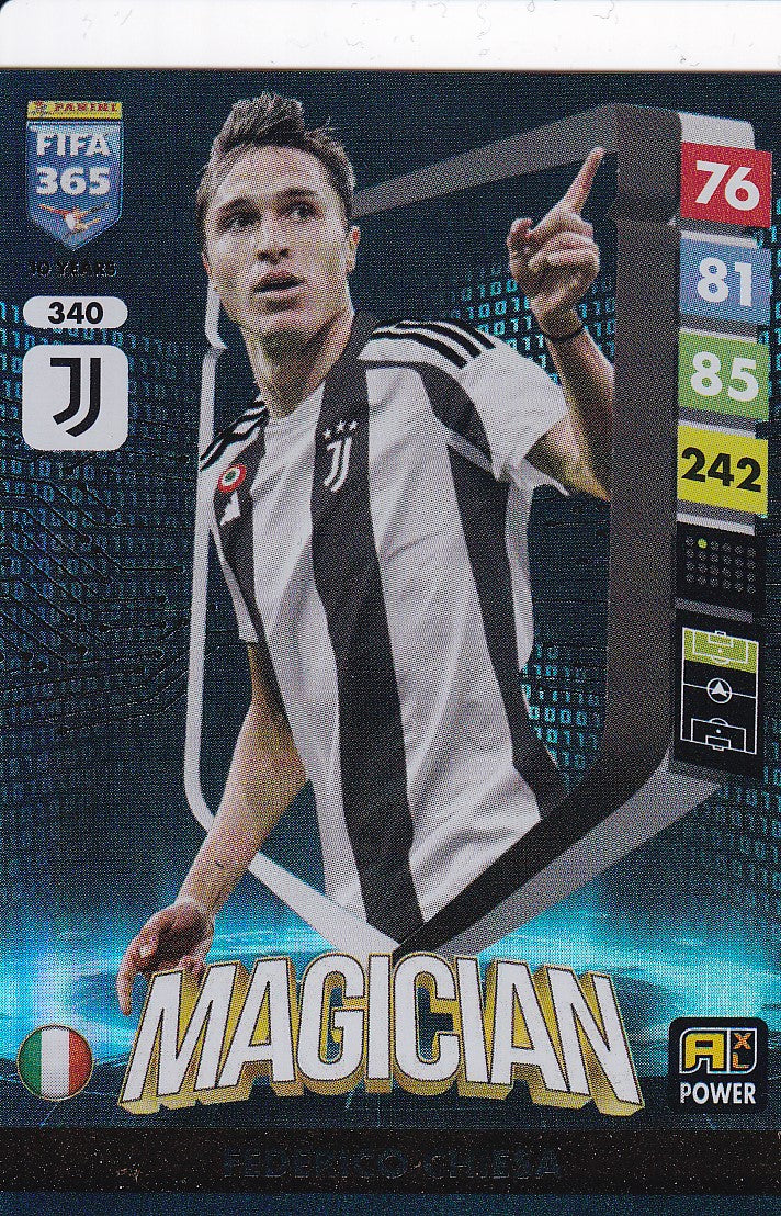 340. FEDERICO CHIESA - JUVENTUS - MAGICIAN