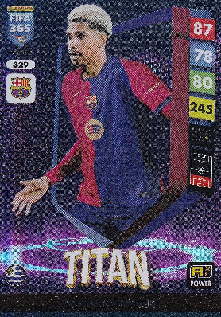 329. RONALD ARAUJO - BARCELONA - TITAN