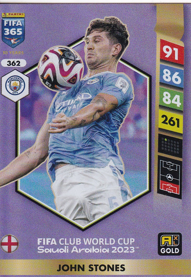 362. JOHN STONES - MANCHESTER CITY - FIFA CLUB WORLD CUP SAUDI ARABIA 2023