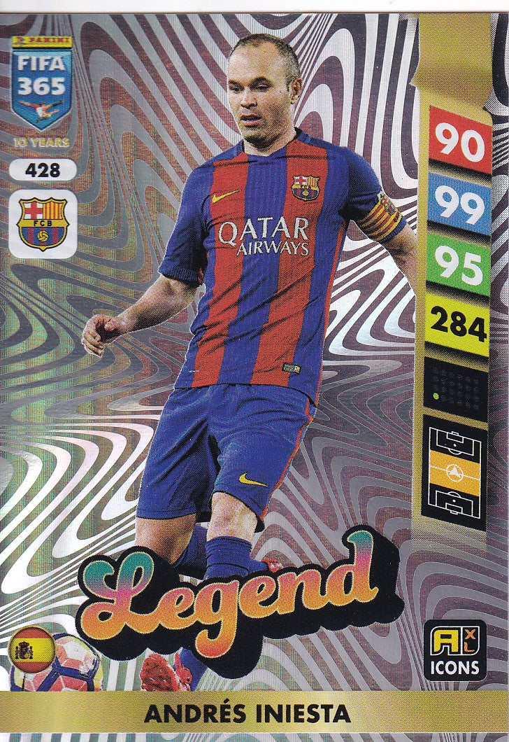 428. ANRES INIESTA - BARCELONA - LEGEND