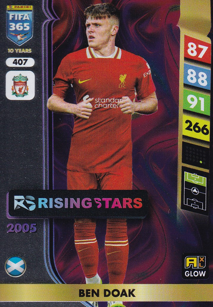 407. BEN DOAK - LIVERPOOL - RISING STARS