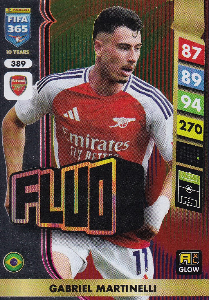 389. GABRIEL MARTINELLI - ARSENAL - FLUD