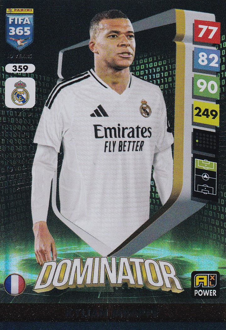 359. KYLIAN MBAPPE - REAL MADRID - DOMINATOR