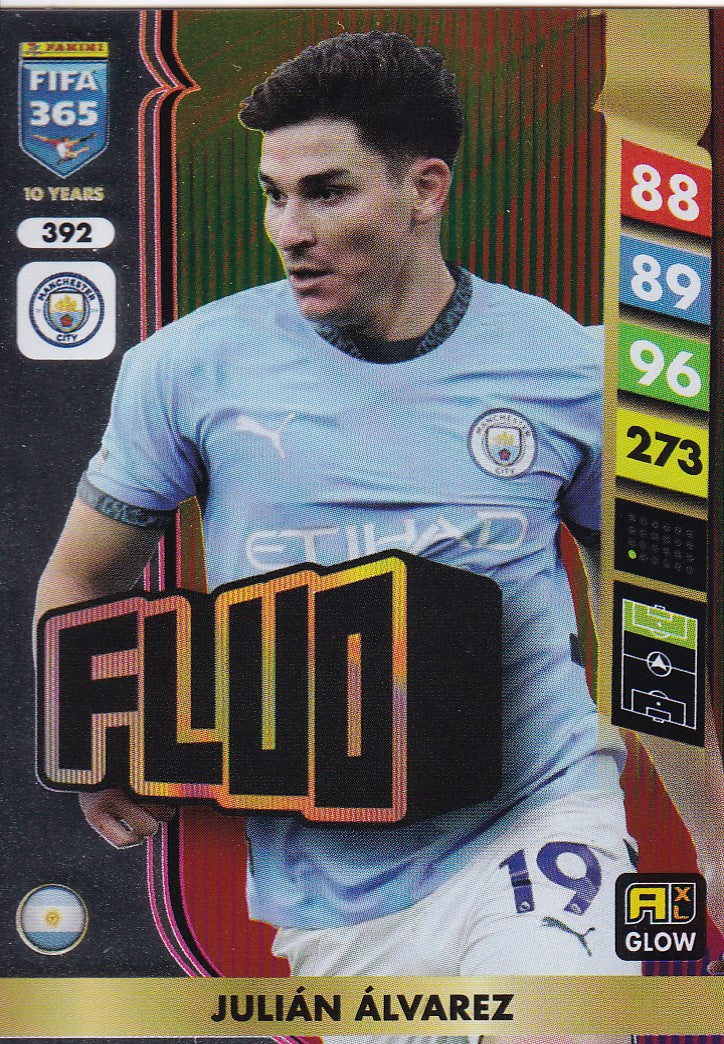 392. JULIAN ALVAREZ - MANCHESTER CITY - FLUD
