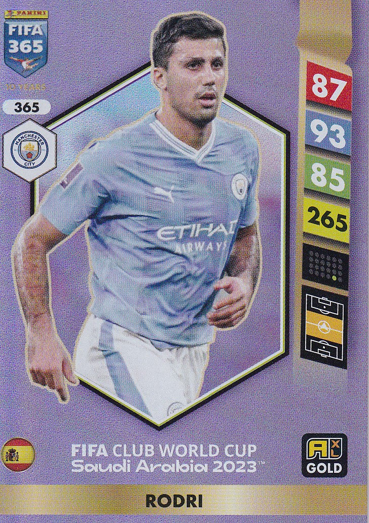 365. RODRI - MANCHESTER CITY - FIFA CLUB WORLD CUP SAUDI ARABIA 2023