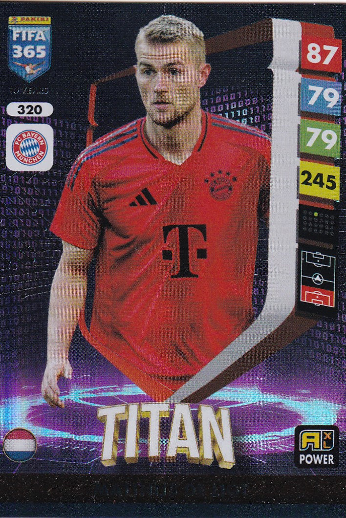 320. MATTHIJS DE LIGT - BAYERN MUNCHEN - TITAN