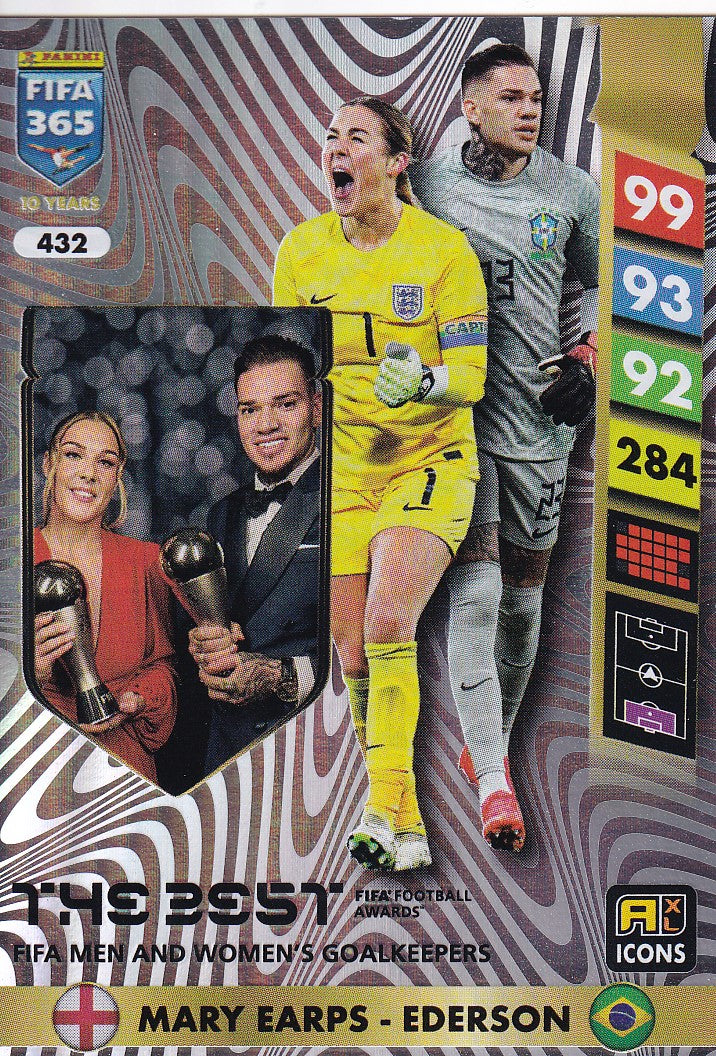 432. MARY EARPS, EDERSON - ENGLAND, BRAZIL - THE BEST