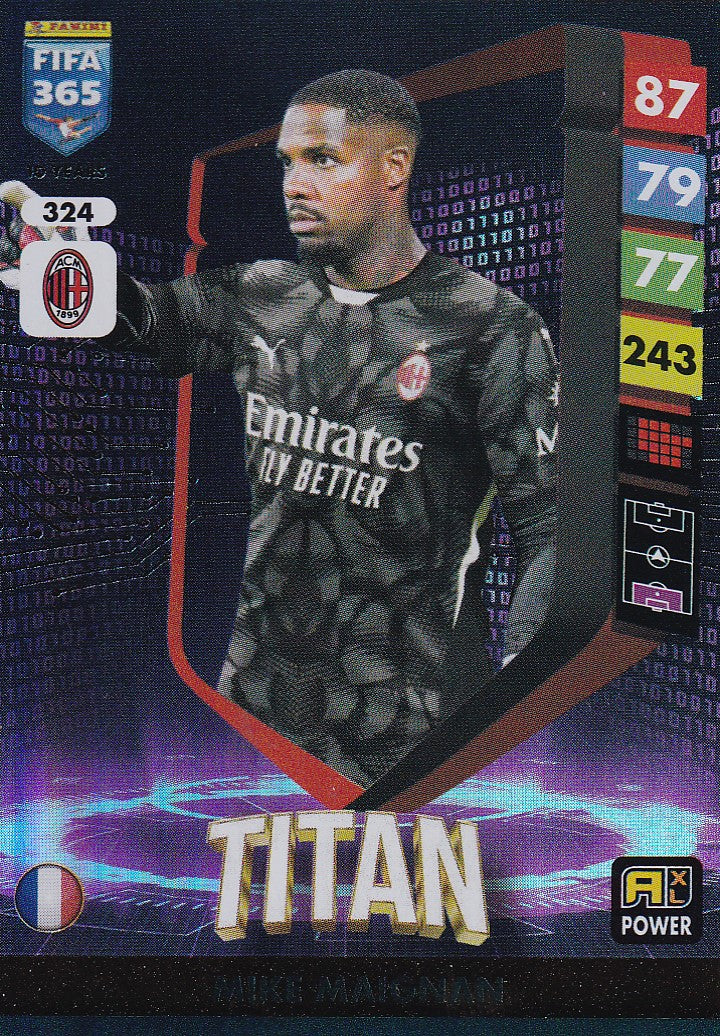 324. MIKE MAIGNAN - AC MILAN - TITAN