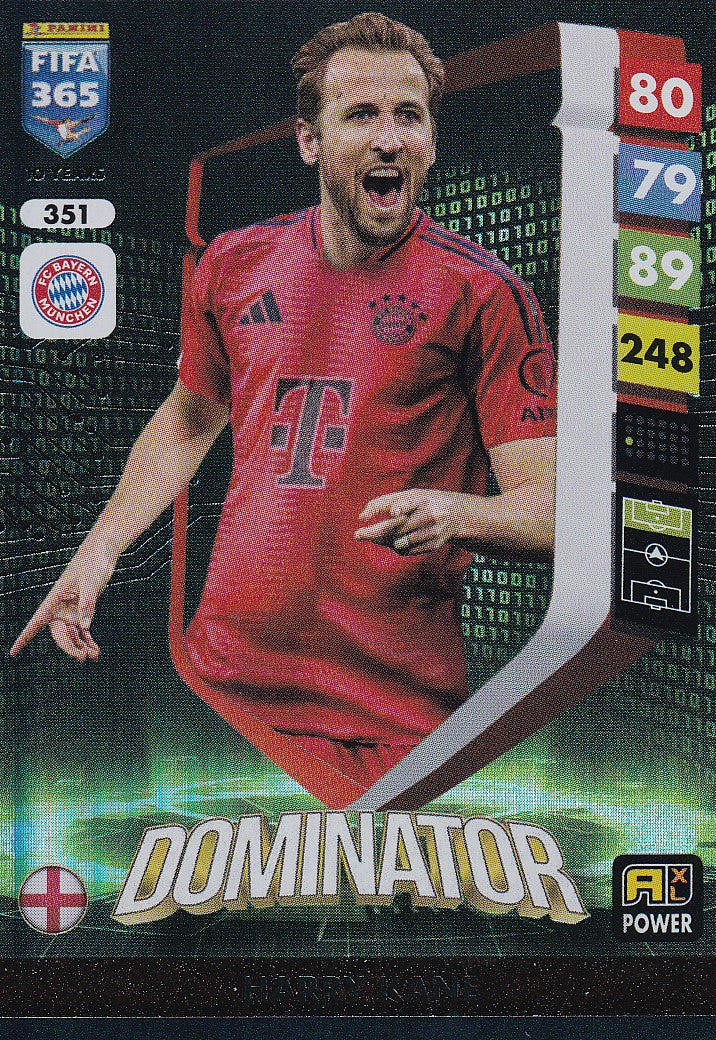 351. HARRY KANE - BAYER MUNCHEN - DOMINATOR