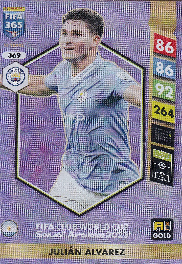 369. JULIAN ALVAREZ - MANCHESTER CITY - FIFA CLUB WORLD CUP SAUDI ARABIA 2023