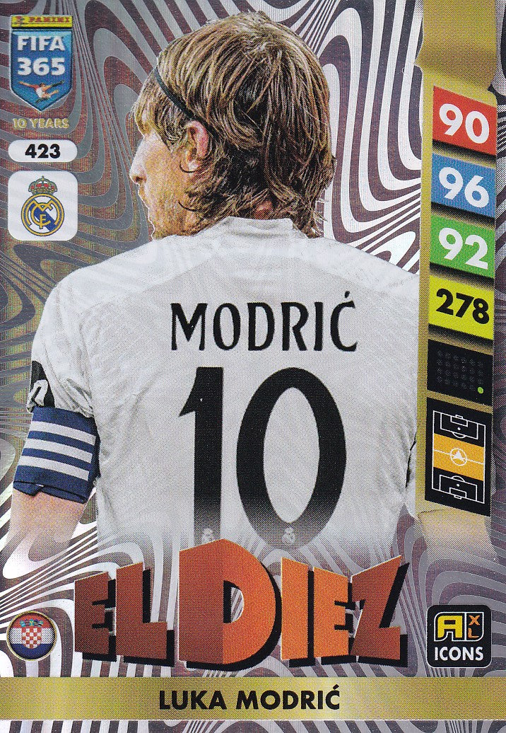 423. LUKA MODRIC - REAL MADRID - EL DIEZ