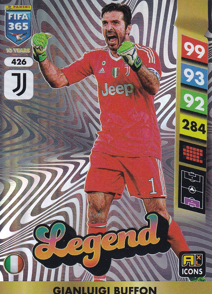 426. GIANLUIGI BUFFON - JUVENTUS - LEGEND