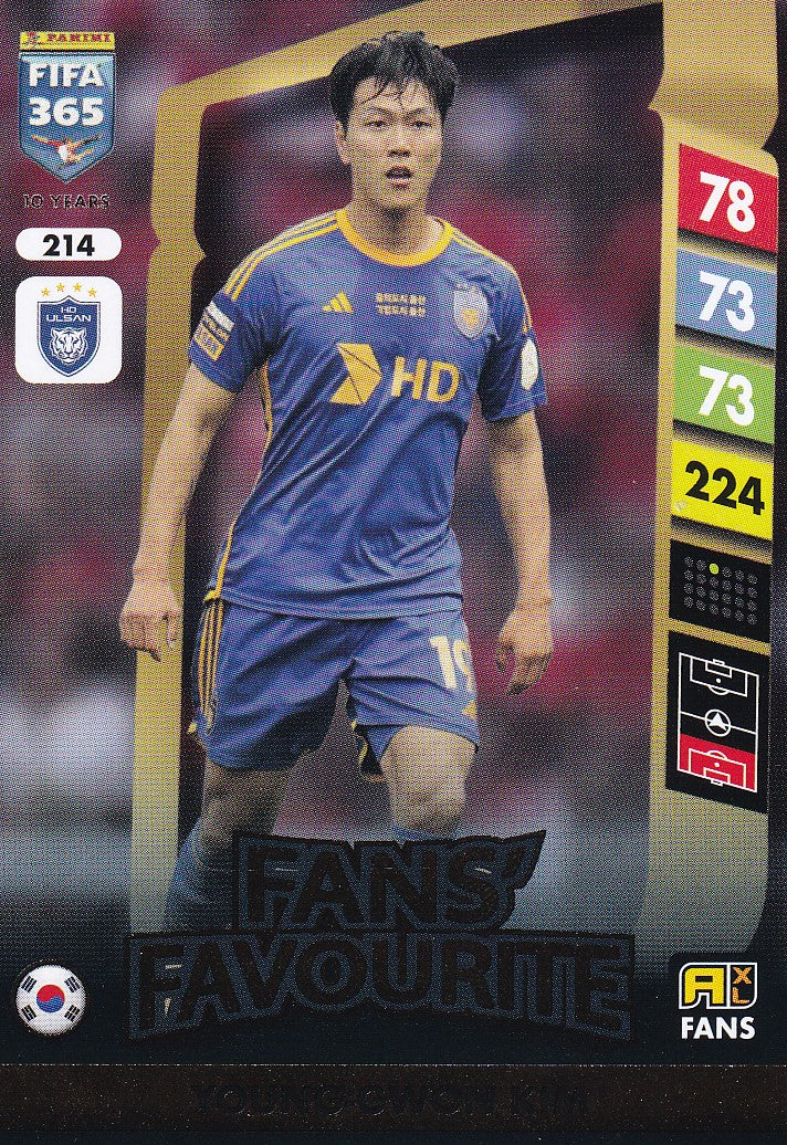214. YOUNG-GWON KIM - ULSAN HD FC - FANS FAVOURITE
