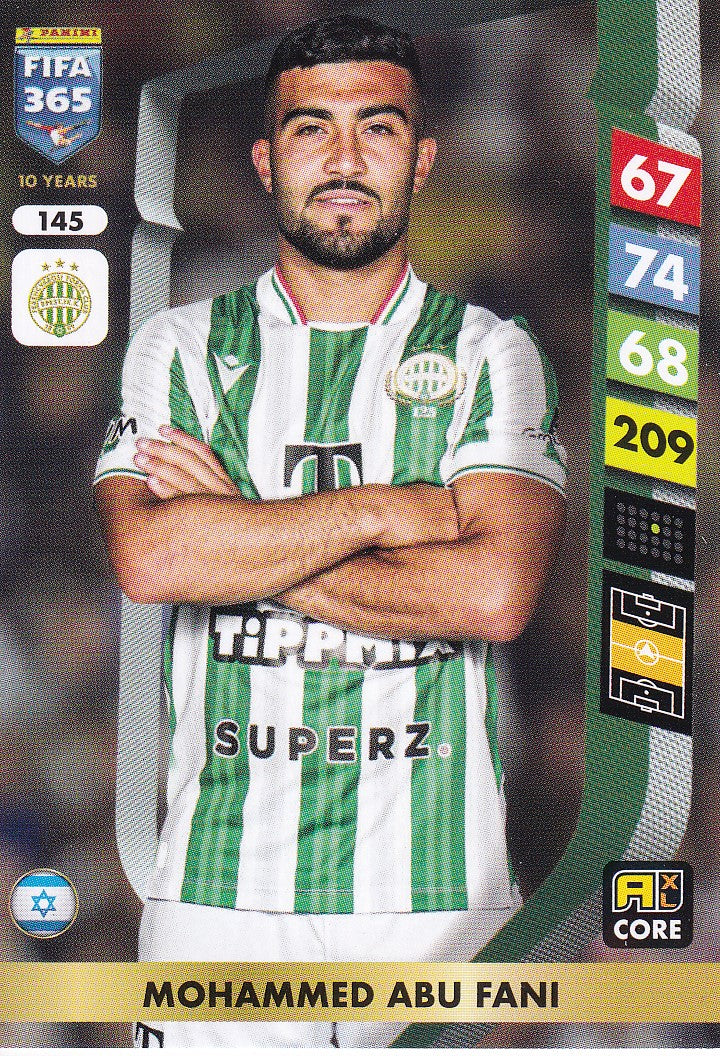 145. MOHAMMED ABU FANI - FERENCVAROSI TC