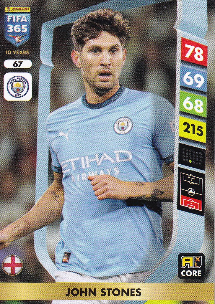 067. JOHN STONES - MANCHESTER CITY