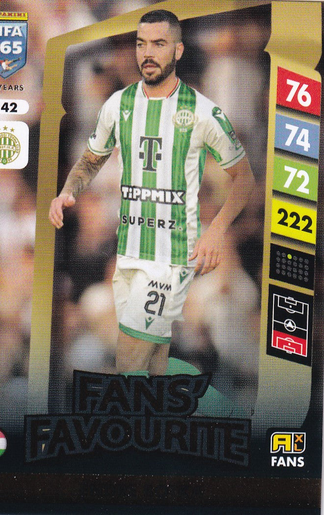 142. ENDRE BOTKA - FERENCVAROSI TC - FANS FAVOURITE