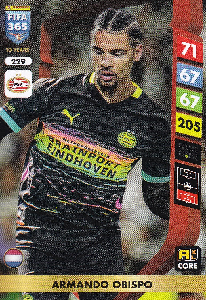 229. ARMANDO OBISPO - PSV EINDHOVEN