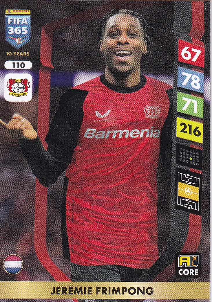 110. JEREMIE FRIMPONG - BAYER LEVERKUSEN