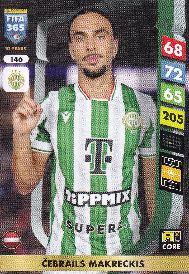146. CEBRAILS MAKRECKIS - FERENCVAROSI TC