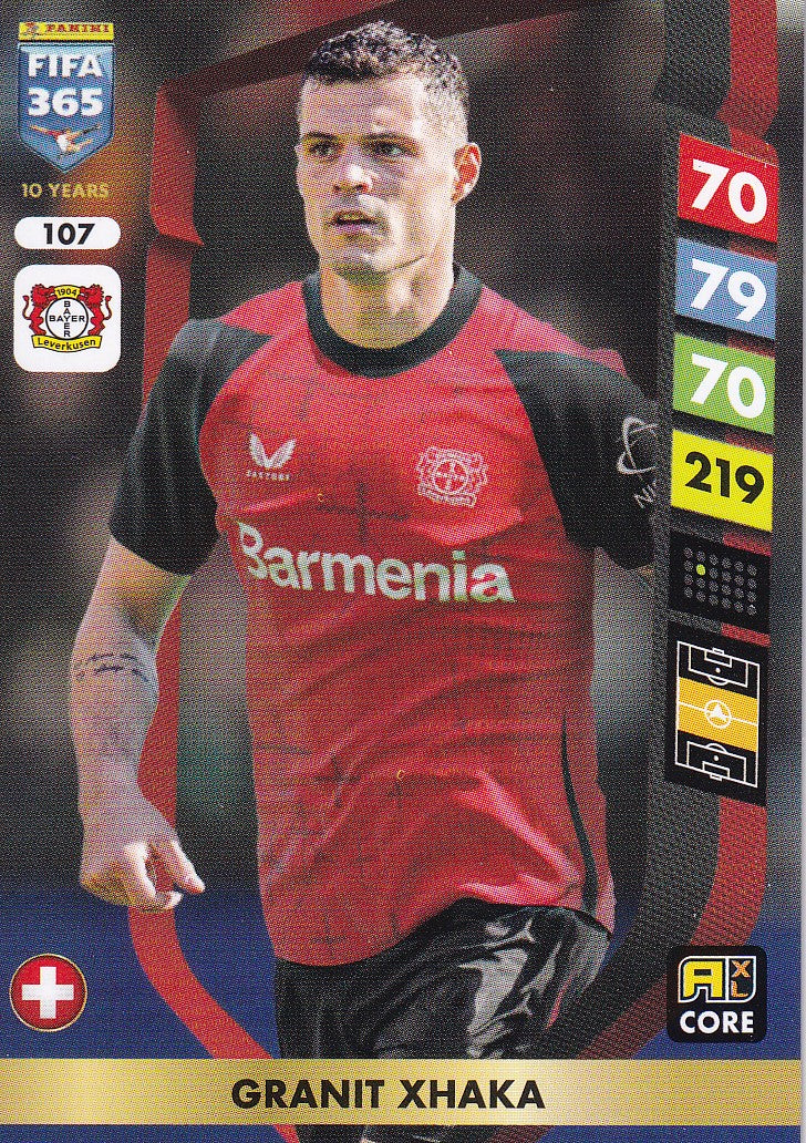 107. GRANIT XHAXA - BAYER LEVERKUSEN