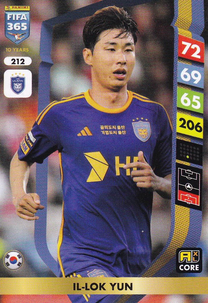 212. IL-LOK YUN - ULSAN HD FC