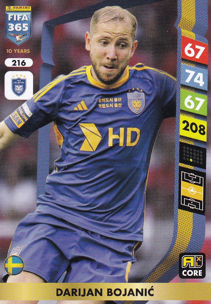 216. DARIJAN BOJANIC - ULSAN HD FC
