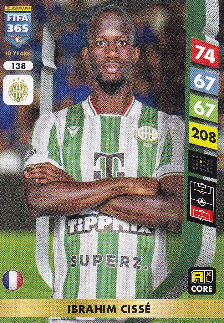 138. IBRAHIM CISSE - FERENCVAROSI TC
