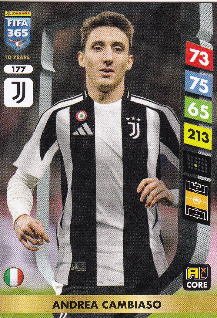 177. ANDREA CAMBIASO - JUVENTUS