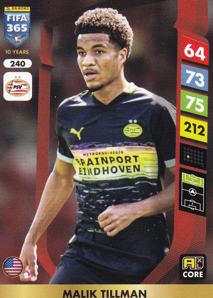 240. MALIK TILLMAN - PSV EINDHOVEN