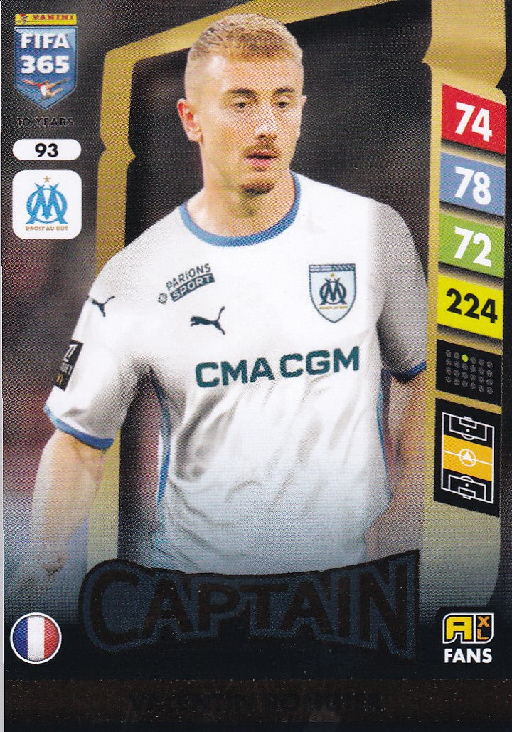 093. VALENTIN RONGIER - MARSEILLE - CAPTAIN