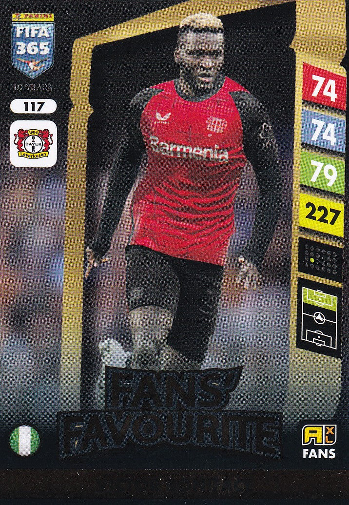 117. VICTOR BONIFACE - BAYER LEVERKUSEN - FANS FAVOURITE