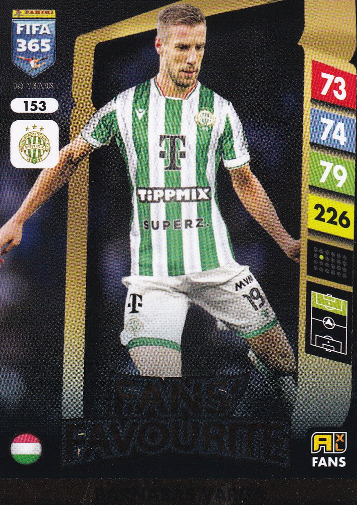 153. BARNABAS VARGA - FERENCVAROSI TC - FANS FAVOURITE