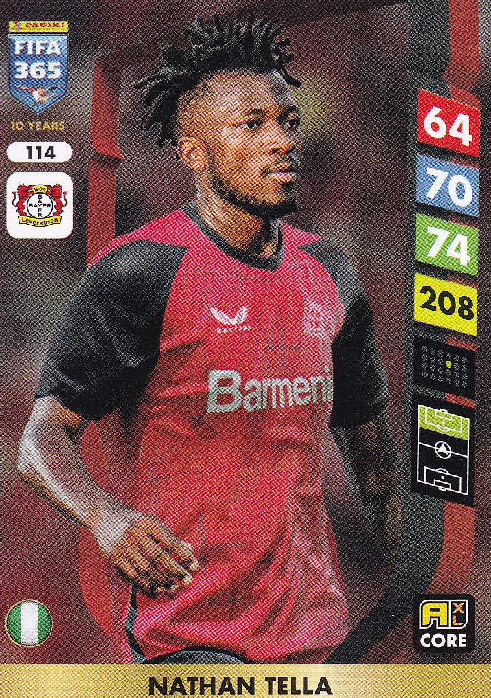 114. NATHAN TELLA - BAYER LEVERKUSEN