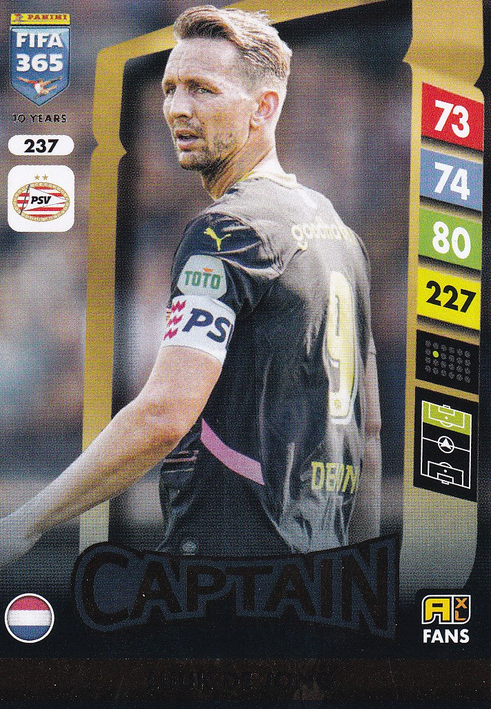 237. LUUK DE JONG - PSV EINDHOVEN - CAPTAIN