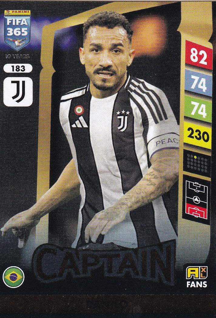 183. DANILO - JUVENTUS - CAPTAIN