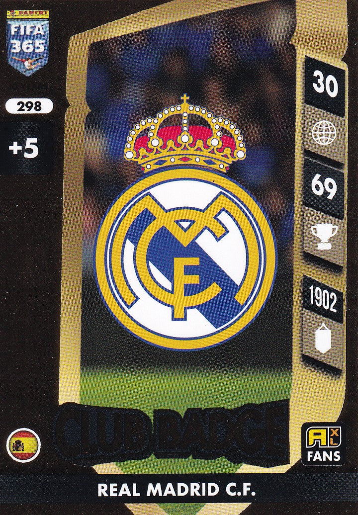 298. REAL MADRID C.F. - CLUB BADGE