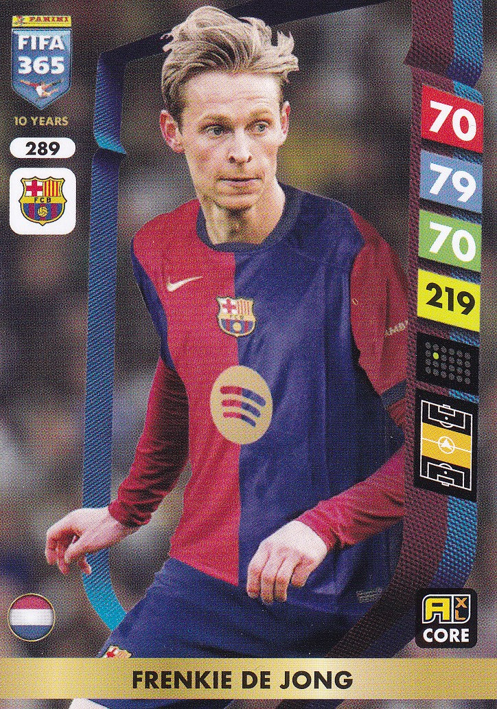 289. FRENKIE DE JONG - BARCELONA