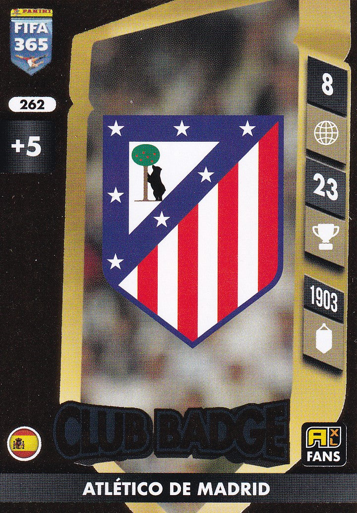 262. ATLETICO DE MADRID - CLUB BADGE