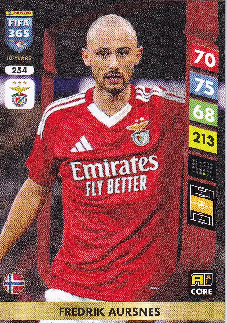 254. FREDRIK AURSNES - BENFICA
