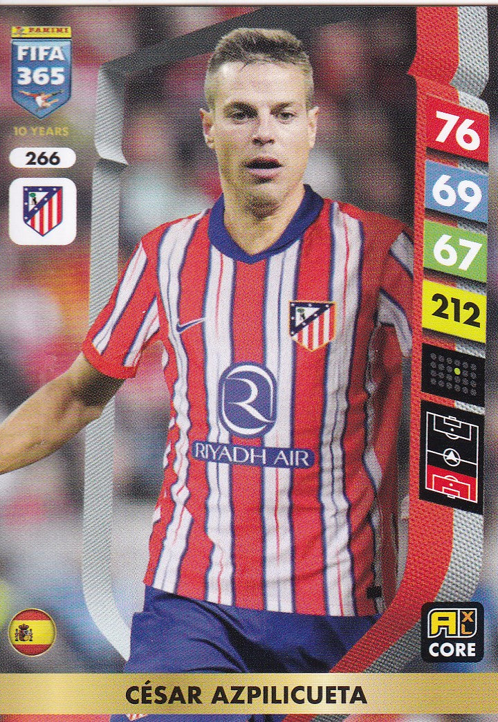 266. CESAR AZPILICUETA - ATLETICO MADRID